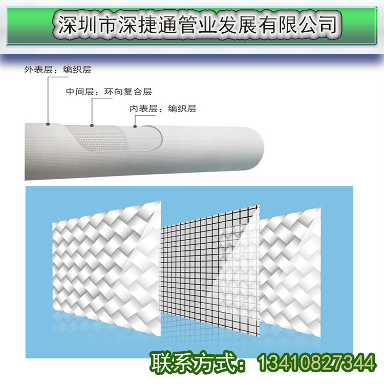 深捷通BWFRP纖維編織纏繞拉擠管生產流程